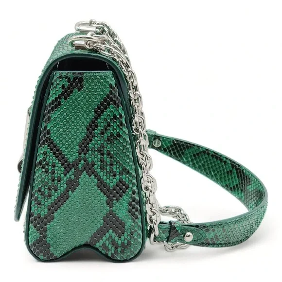 Louis Vuitton Twist MM Green Python $8700 - Picture 4 of 12